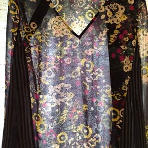 Flowered blouse